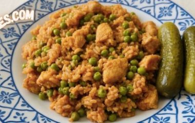 🥘 Рис з м'ясом на сковороді: швидкий метод
