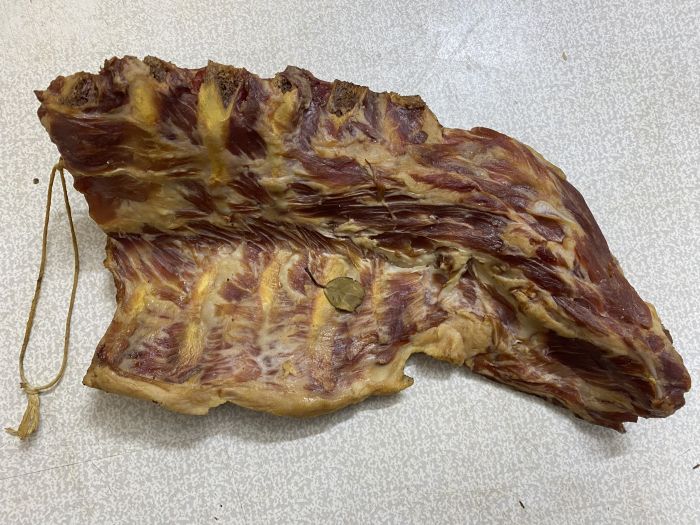 Копчені свинячі ребра (Рагу по-закарпатськи) холодної консервації