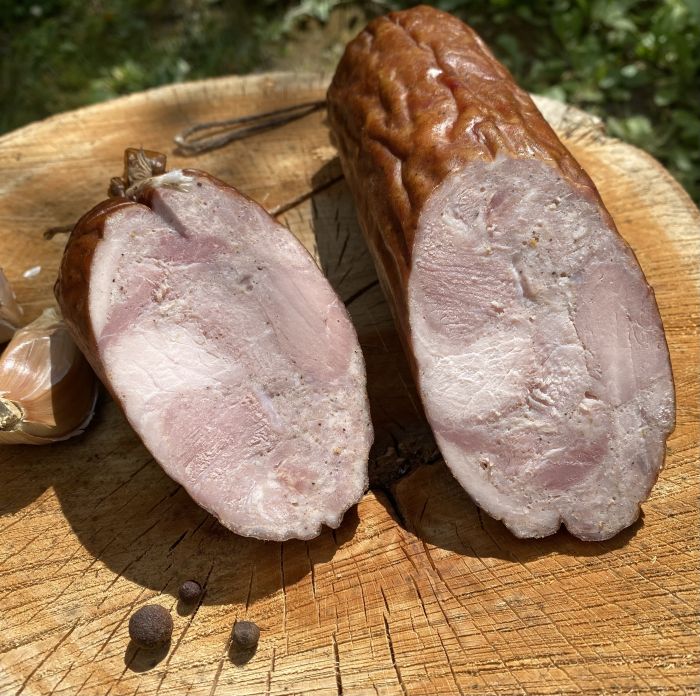 Ковбаса Дрогобицька рублена (варено-копчена)